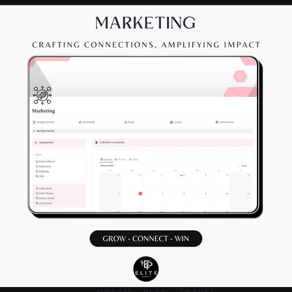 Notion Business & Life Planner Template
