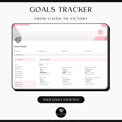 Notion Business & Life Planner Template