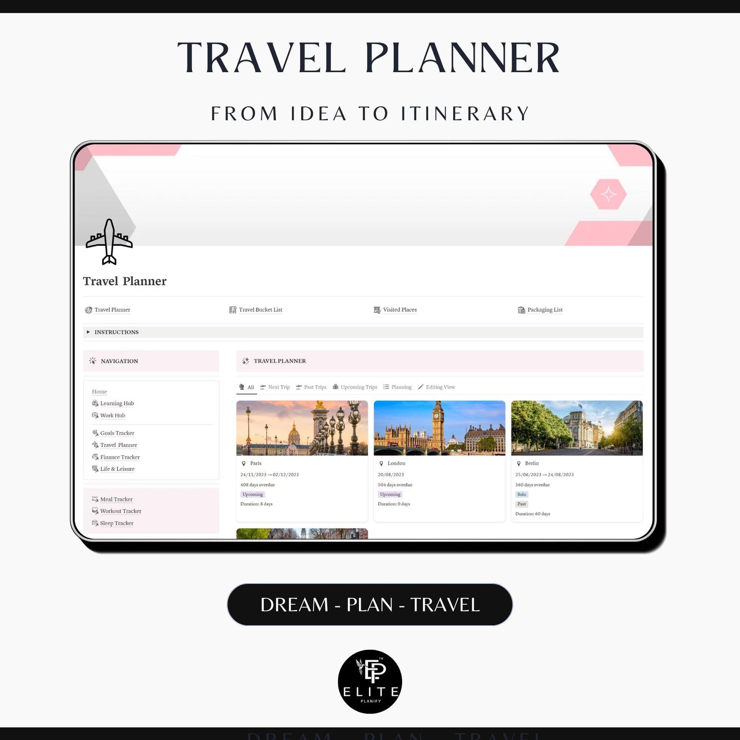 Notion Business & Life Planner Template
