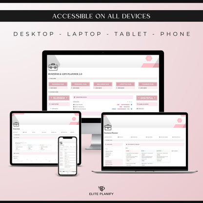 Notion Business & Life Planner Template