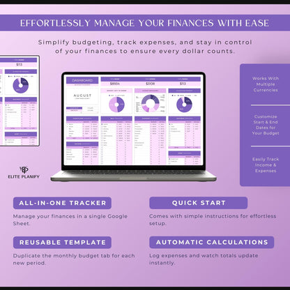 Budget Planner Google Sheets